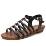 Summer 2026 New Thin Straps With Skirts Roman Slippers LA2411 - Image 3