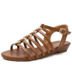 Summer 2026 New Thin Straps With Skirts Roman Slippers LA2411