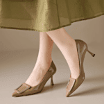 Fashionable square buckle Shoes LA695