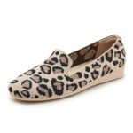 New retro leopard print flat shoes versatile, light, soft and comfortable large size women’s shoes - Image 4