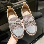 Loafers for women autumn new style slip-on rhinestone LA2845