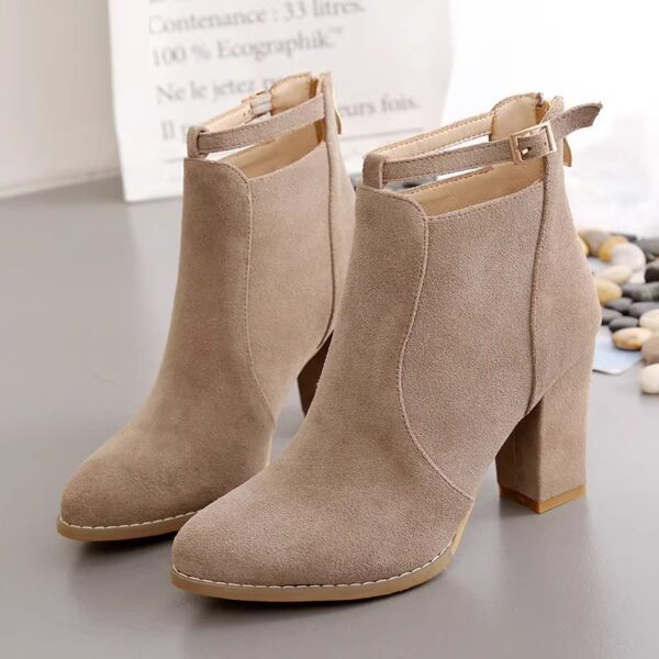 Martin boots high heel short boots LA5554