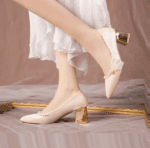 Xiuhe French pearl shoes LA1736 - Image 3