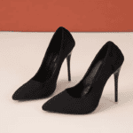 Celebrity style Suede high heels LA642 - Image 3