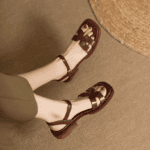 Genuine leather soft sole comfortable Roman sandals for women LA1837