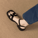 Genuine leather soft sole comfortable Roman sandals for women LA1837 - Image 4