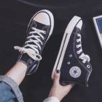 New spring and autumn high-top canvas shoes women’s LA6435 - Image 4