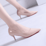 Women sexy shallow mouth pointed shoes LA698 - Image 4