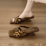 Design niche French retro Roman high heels wedge LA731