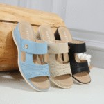 New 2025 summer women's sandals comfortable casual beach wedge sandals - Image 5