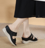 Spring and Summer New Fashion Casual Wedge Heel Beach Women's Sandals - Image 3