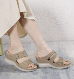 Spring and Summer New Fashion Casual Wedge Heel Beach Women's Sandals - Image 2