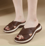 New 2025 thick bottom cross-border large size light sweet women slippers women