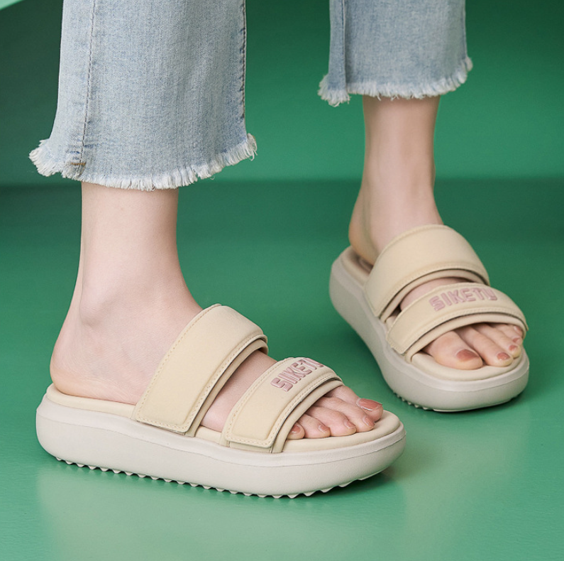 Screenshot 2025-06-24 192229 New 2025 Spring and Summer Leisure Comfortable Thick-soled Sandals for Woman - Image 1