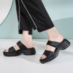 2025 fashion casual versatile slippers Velcro thick-soled women's sandals - Image 5