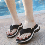 New 2025 Spring and Summer Diamond Fashion Wedge Heel Non-slip Flip-flops Women's Shoes - Image 4