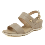 New 2025 summer women's sandals buckle leisure beach seaside comfortable cross-border wedge sandals - Image 3
