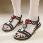 Spring and Summer 2025 New Soft-soled Flat Sandals Women's - Image 5