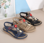 Spring and Summer 2025 New Soft-soled Flat Sandals Women's - Image 7