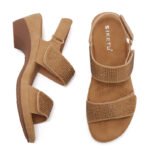 New 2025 Spring and Summer Amazon Casual Rhinestone Sandals Women’s Non-slip Beach Wedge Sandals - Image 5