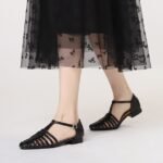 European and American French retro Roman sandals for women summer outdoor wear flat - Image 3