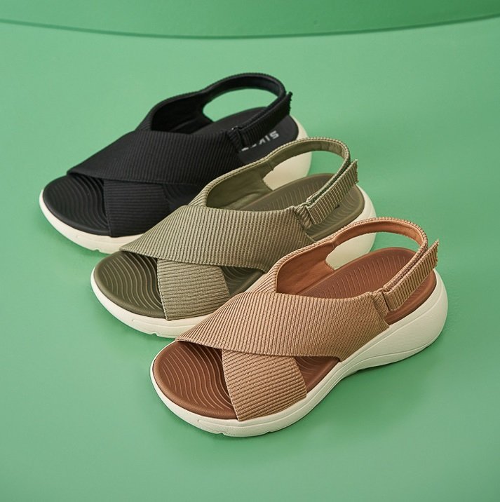 O1CN01VZ2DN92DMZ1NUrGOh_!!3707858595-0-cib New Thick-soled Sandals Lightweight Non-slip Comfortable Casual Sports Velcro Women’s Shoes - Image 1