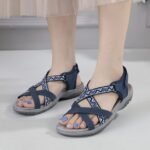 Foreign trade women's shoes sports style sandals comfortable wear-resistant flat shoes