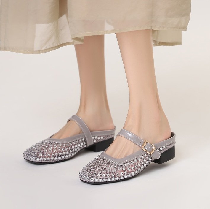 O1CN01r7WvC81zmlIkg83xb_!!2208329406757-0-cib Mesh diamond design breathable closed toe Shoes for women - Image 1