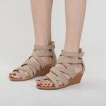 Cross-border Roman wedge high heel women’s casual Shoes