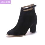 Martin boots high heel short boots LA5554 - Image 3