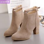 Martin boots high heel short boots LA5554 - Image 2