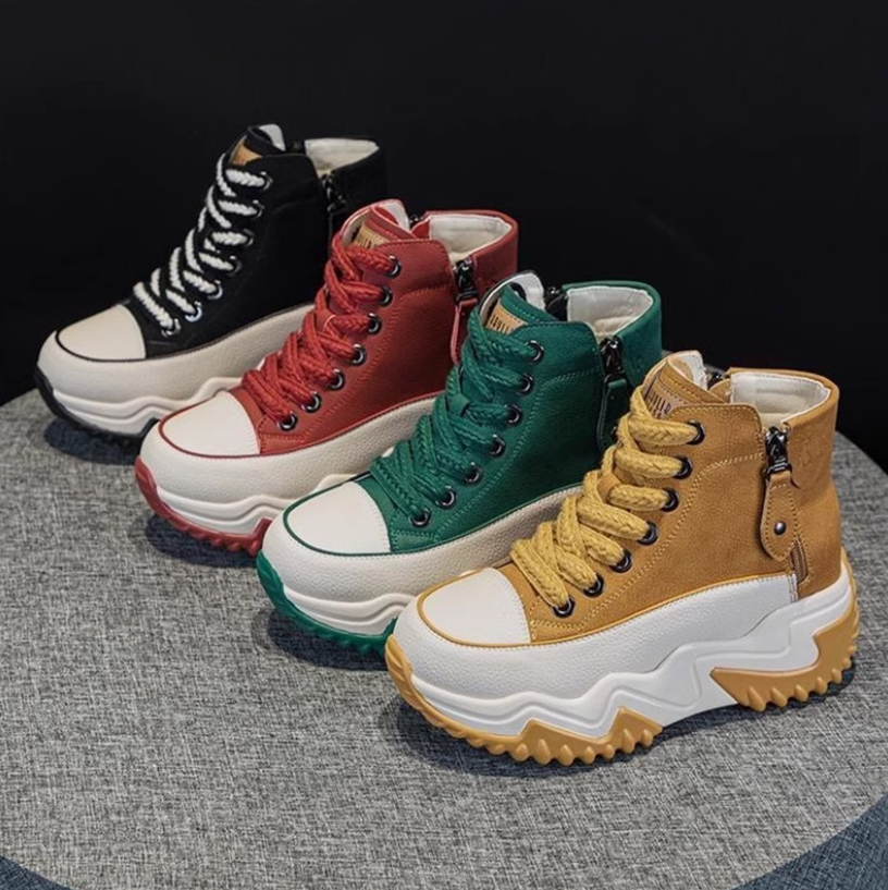 Screenshot 2024-10-27 154359 Casual high-top dad shoes for women LA3850 - Image 1