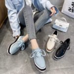 New Women’s Fashionable and Versatile Platform Shoes with Thick Sole LA3910 - Image 5