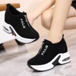Women’s Wedge Heel Shoes, Summer/Autumn 2025 Style, Popular and Versatile Korean Style, Thick Sole, Casual Sports Travel Shoes - Image 7