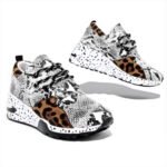 2025 Spring/Autumn New Korean Style Color Block Casual Sports Women’s Shoes Thick Sole Fashionable Versatile Travel Plus Size Single Shoes - Image 5