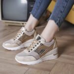 2025 New Style Foreign Trade Sports Shoes, Fashionable Heel-Increasing Plus Size Women’s Shoes - Image 5