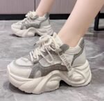 Keds Sample (CopyPopular round-toe lace-up platform sneakers for women LA4717, new autumn 2025 style, trendy and versatile chunky sneakers. - Image 4