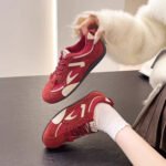 2025 New Breathable Autumn/Winter Versatile German Training Flat Sports Casual Sneakers Retro Women’s Shoes Personalized Racing Shoes - Image 4