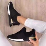 Best-selling plus-size women’s slip-on shoes, new style, Nude shoes - Image 2