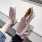 2025 Spring/Autumn New Fashionable Round Toe Deep Mouth Slip-on Single Shoes Women’s Versatile Commuting and Outerwear Platform Loafers - Image 8