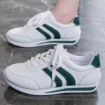 2025 New Plus Size Comfortable Leather Fashion Platform Shoes, German Style, Soft Sole, Breathable, Retro White Shoes for Women