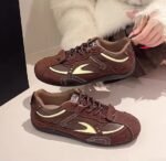 2025 New Breathable Autumn/Winter Versatile German Training Flat Sports Casual Sneakers Retro Women’s Shoes Personalized Racing Shoes