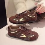 2025 New Breathable Autumn/Winter Versatile German Training Flat Sports Casual Sneakers Retro Women’s Shoes Personalized Racing Shoes