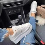 Amazon 2025 Spring/Autumn New Plus Size Lace-up Platform Round Toe European and American Style Casual Sports Shoes - Image 2