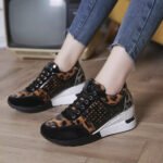2025 New Style Foreign Trade Sports Shoes, Fashionable Heel-Increasing Plus Size Women’s Shoes - Image 2