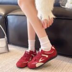 2025 New Breathable Autumn/Winter Versatile German Training Flat Sports Casual Sneakers Retro Women’s Shoes Personalized Racing Shoes - Image 3