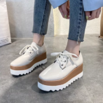 New Women’s Fashionable and Versatile Platform Shoes with Thick Sole LA3910