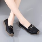 Women comfortable non-slip casual loafer shoes LA2809