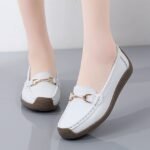 Women comfortable non-slip casual loafer shoes LA2809 - Image 2